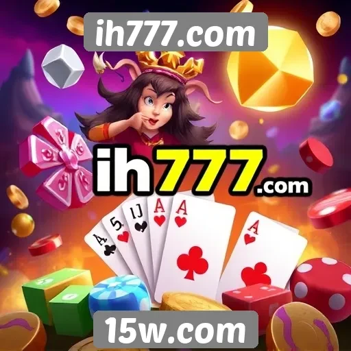 Variedade de jogos disponíveis em ih777.com